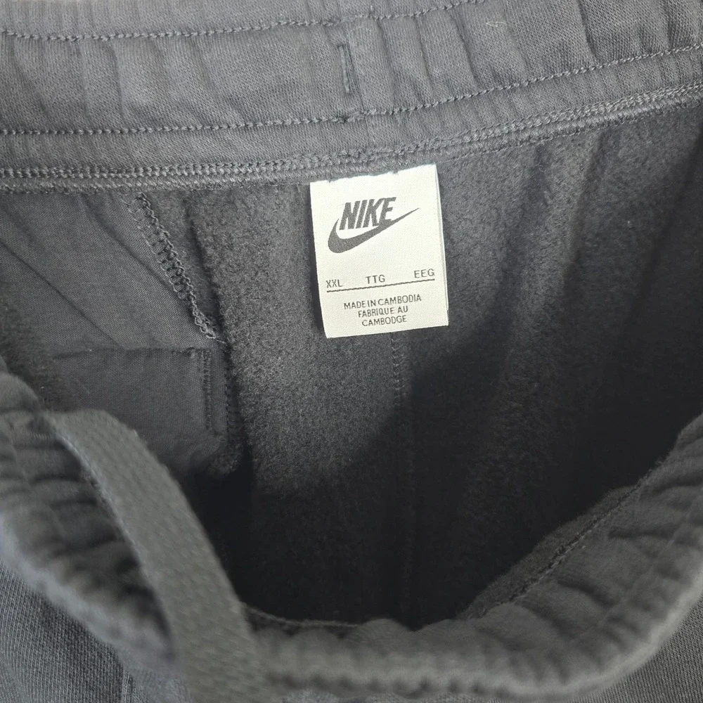 Nike Sportswear Fleece Men's Joggers Black Tapered‎ Sweatpants XXL